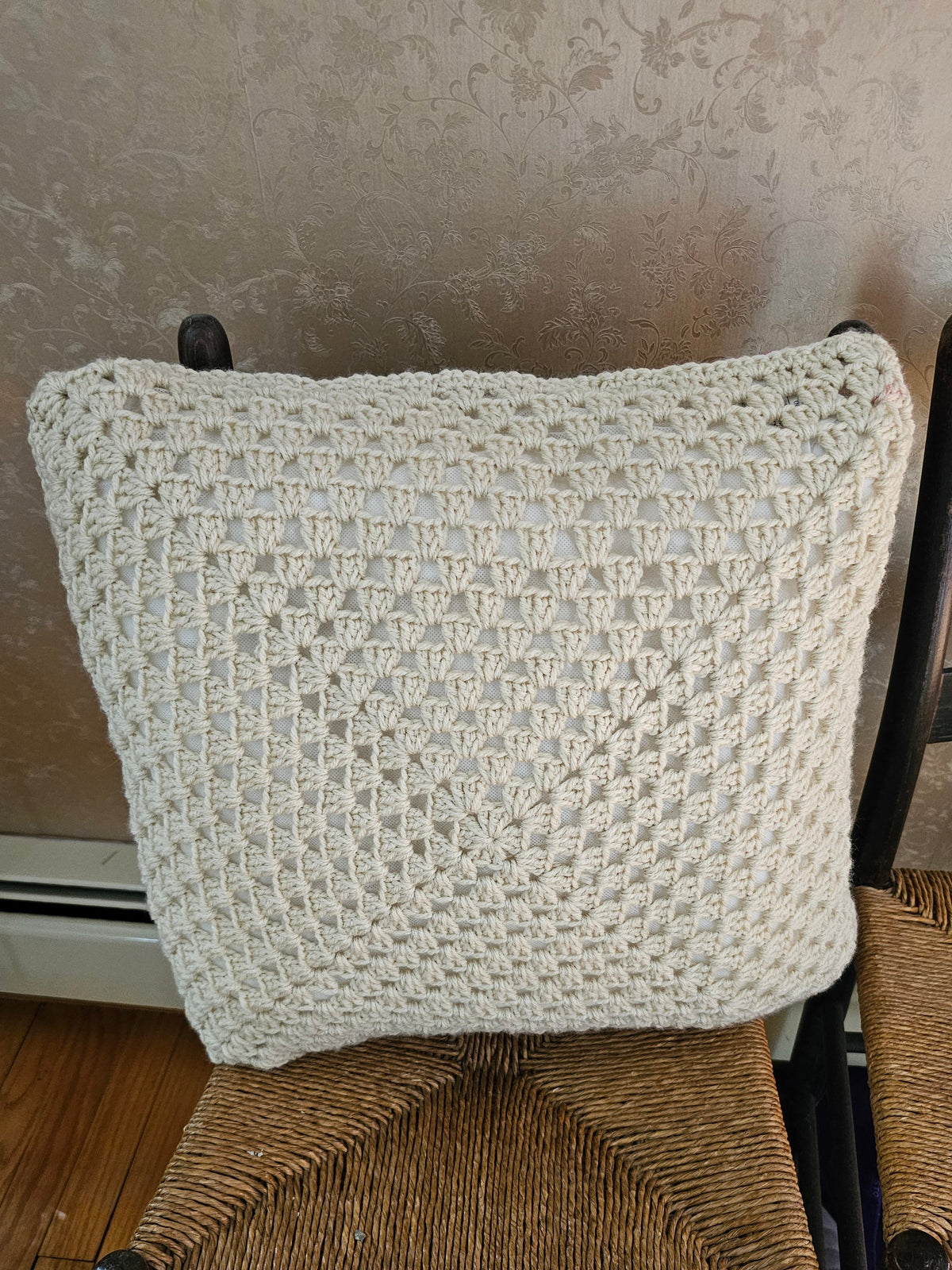 Crochet Accent Pillow