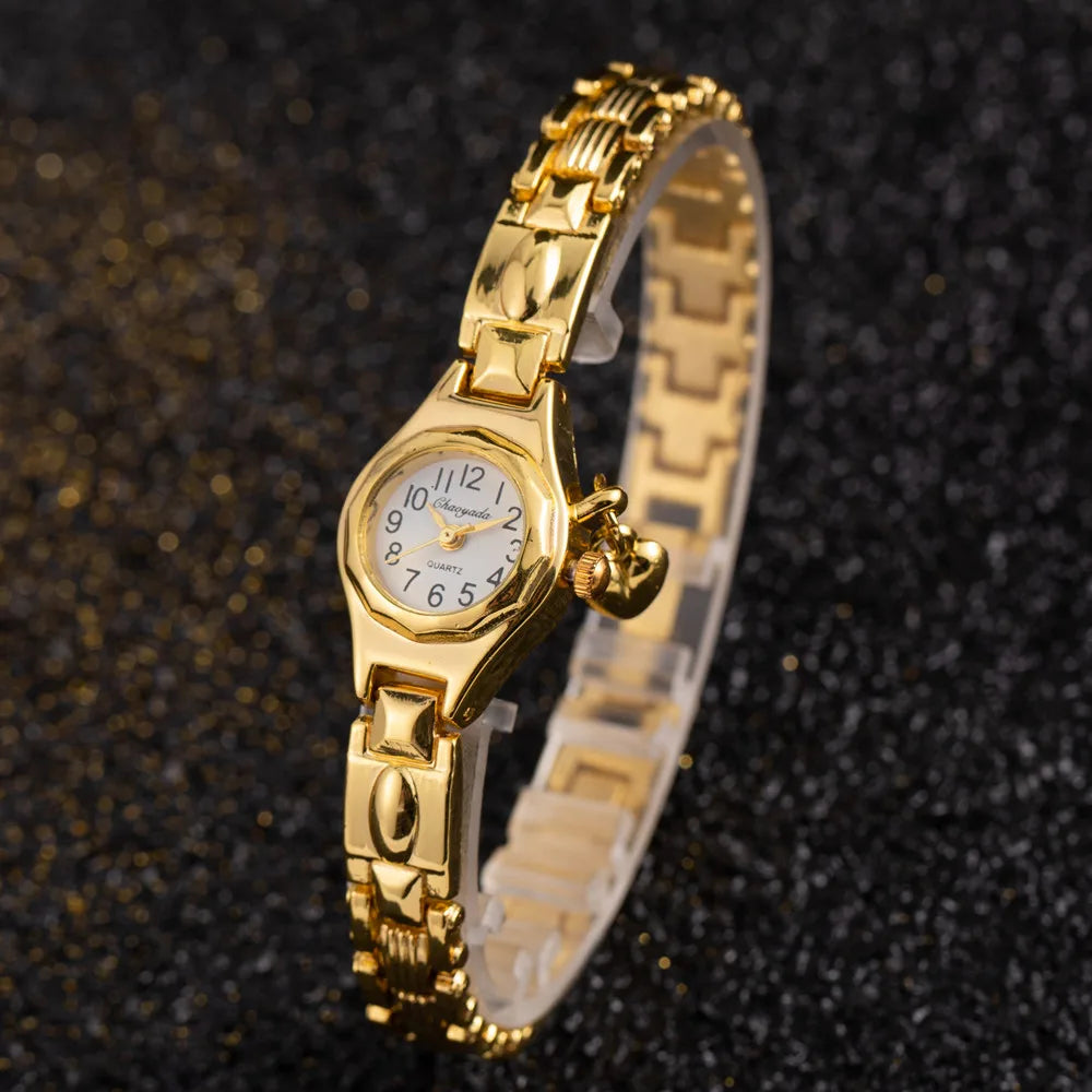 Simple Elegant Small Women's Watches Luxury Brand Gold Wrist Watches for Women Ladies Quartz Watches for Girls Montre Femme