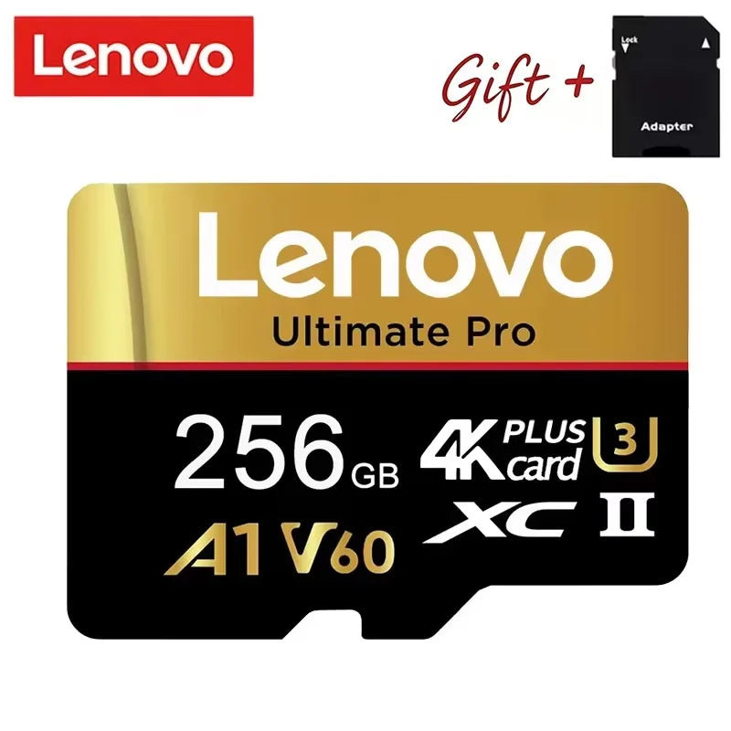 Lenovo High Speed Memory Card 128GB Micro TF SD Card 128GB 256GB TF Card For Camera Surveillance Devices For Sony Xiaomi