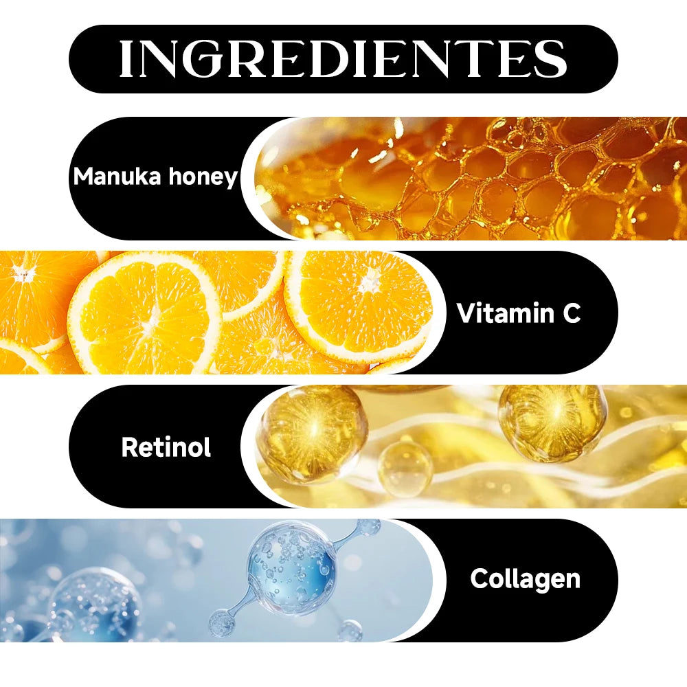 HISENRAIN Retinol Collagen Face Cream - Anti-Aging Intense Moisturizer, Reduce Wrinkles Fine Lines & Firm Skin.