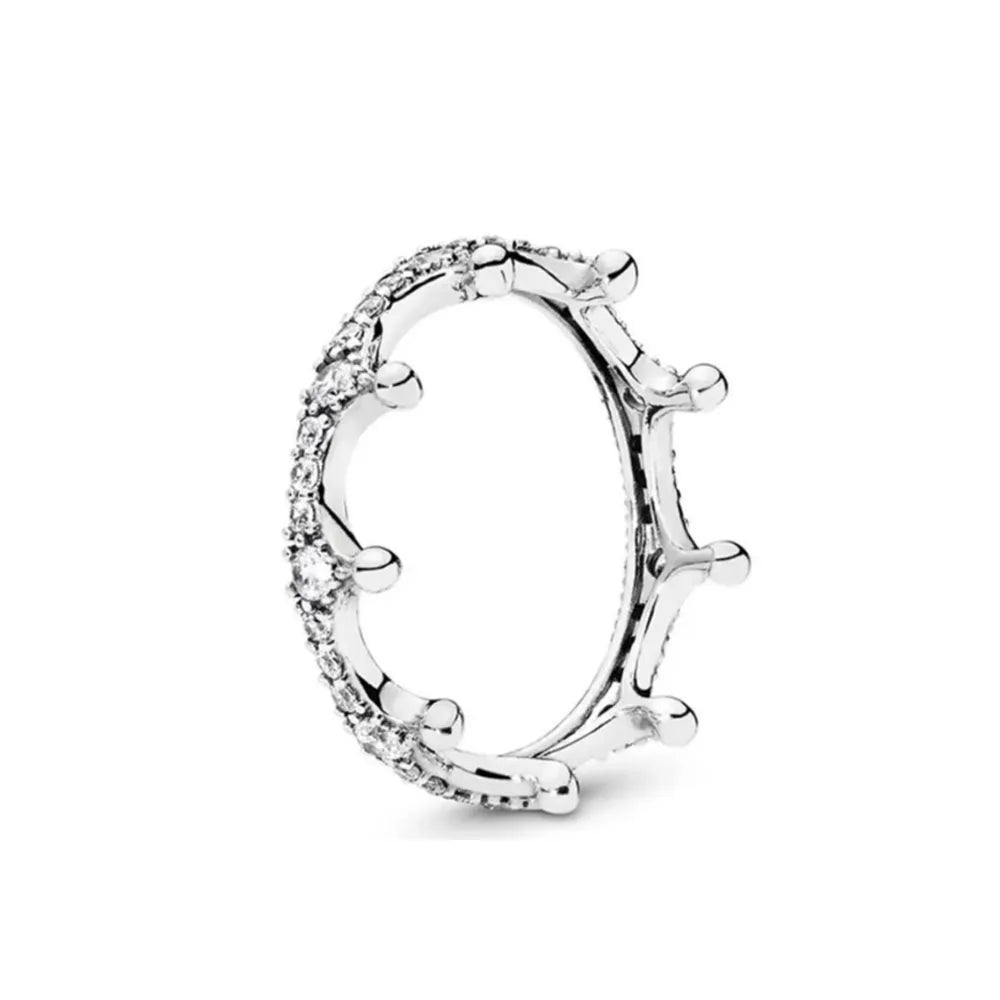 New 925 Silver Heart-Shaped,Floral,Square Ring Suitable for Exquisite High-Quality Jewelry for Women at Wedding Parties