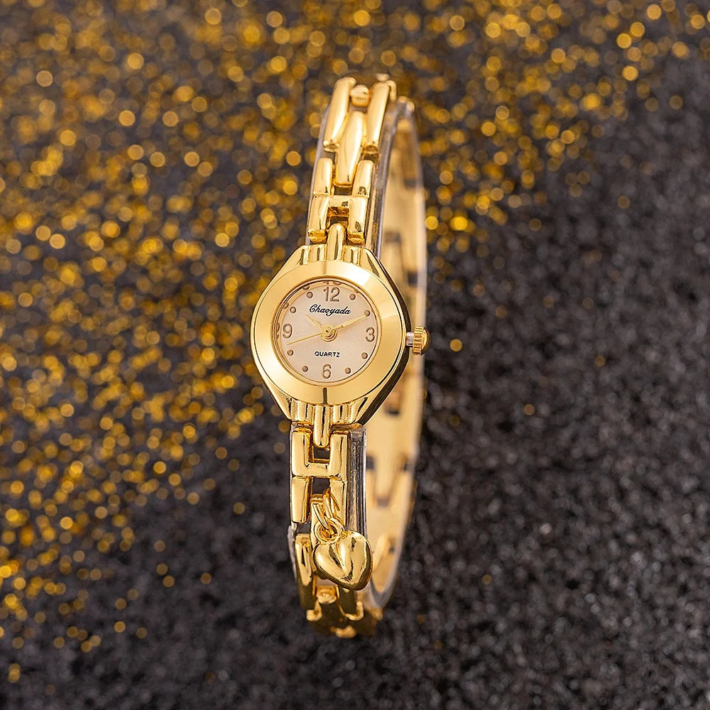 Simple Elegant Small Women's Watches Luxury Brand Gold Wrist Watches for Women Ladies Quartz Watches for Girls Montre Femme