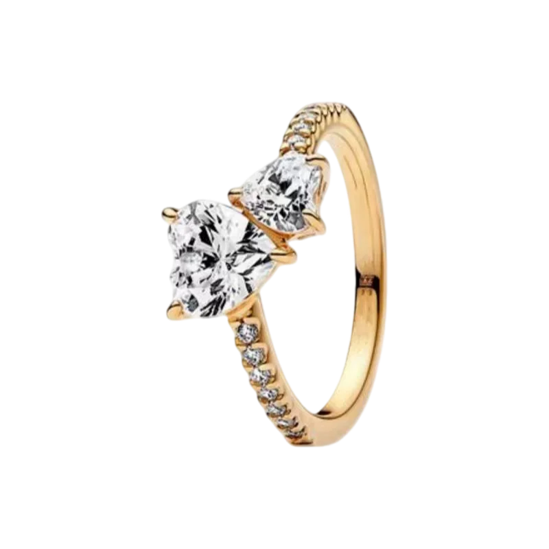 2025 New 925 Silver Red Pink, Purple,green Heart-shaped Rings Are Suitable For Delicate For Women At Wedding Parties Jewelry