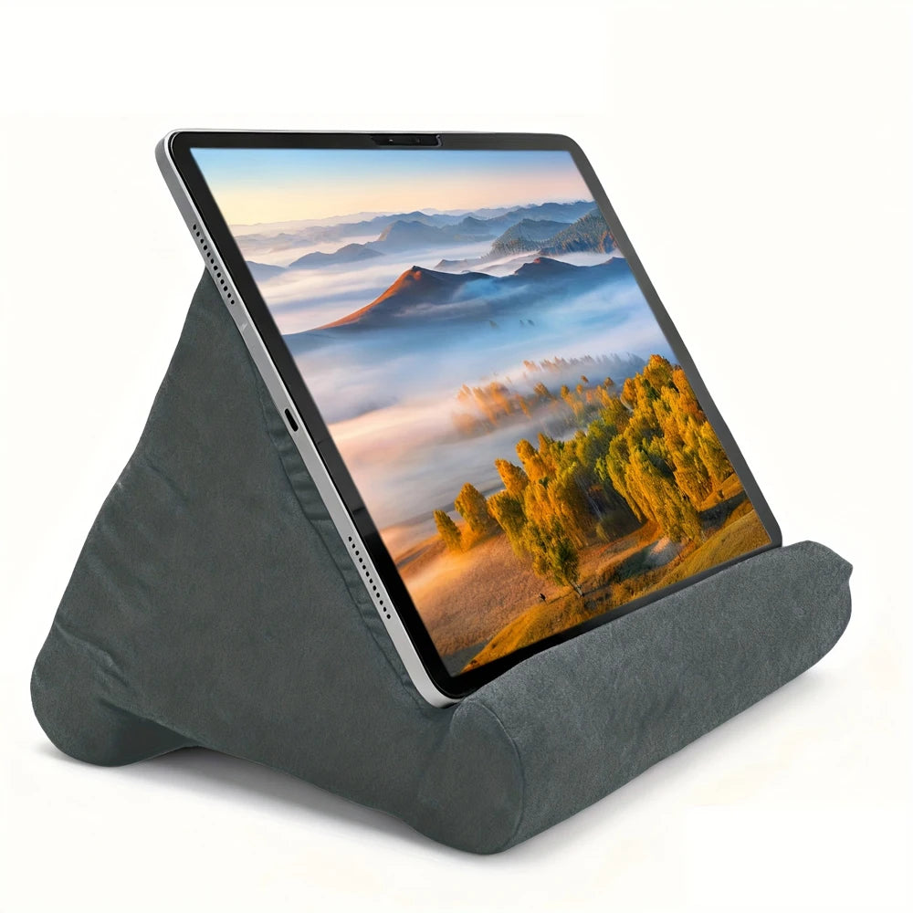 Sponge Pillow Tablet Stand Holder Pillow Pad Ultra Multi-Angle Soft Tablet Stand for Samsung Xiaomi Tablet Holder Reading Stand