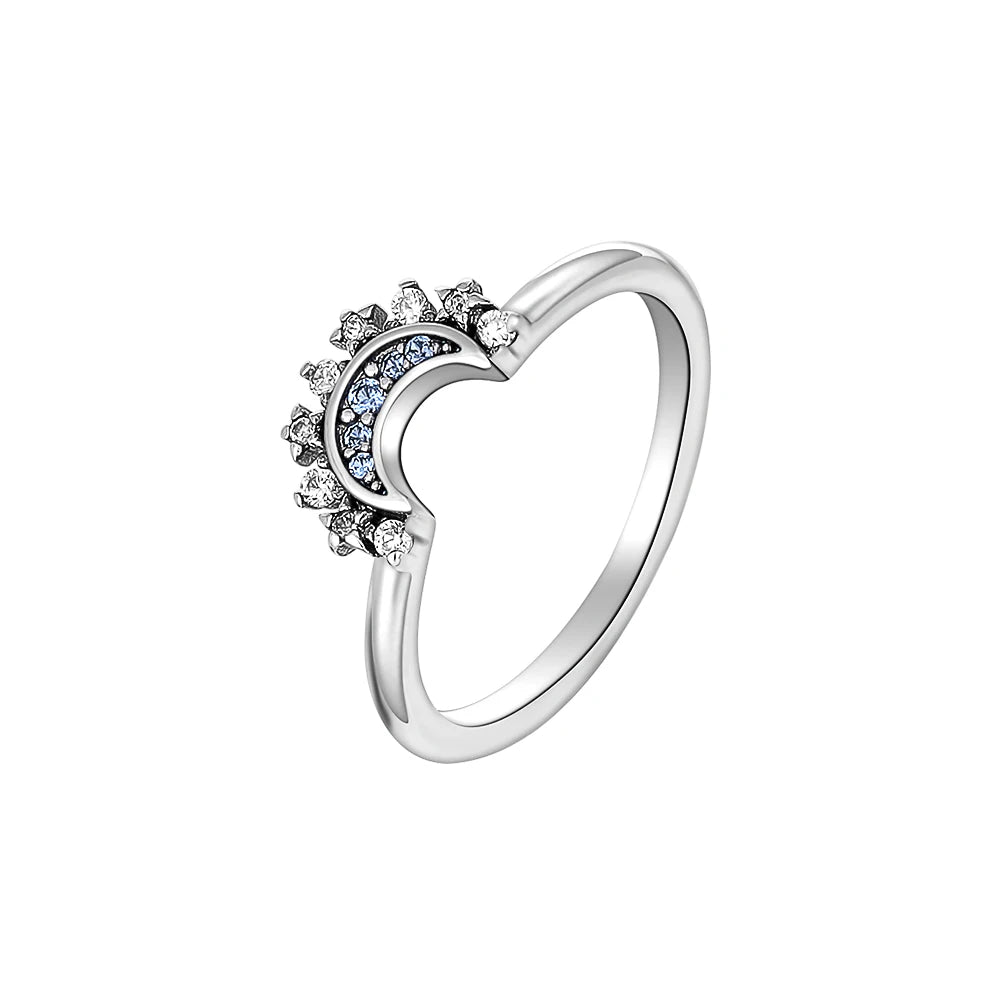 New 925 Silver Heart-Shaped,Floral,Square Ring Suitable for Exquisite High-Quality Jewelry for Women at Wedding Parties