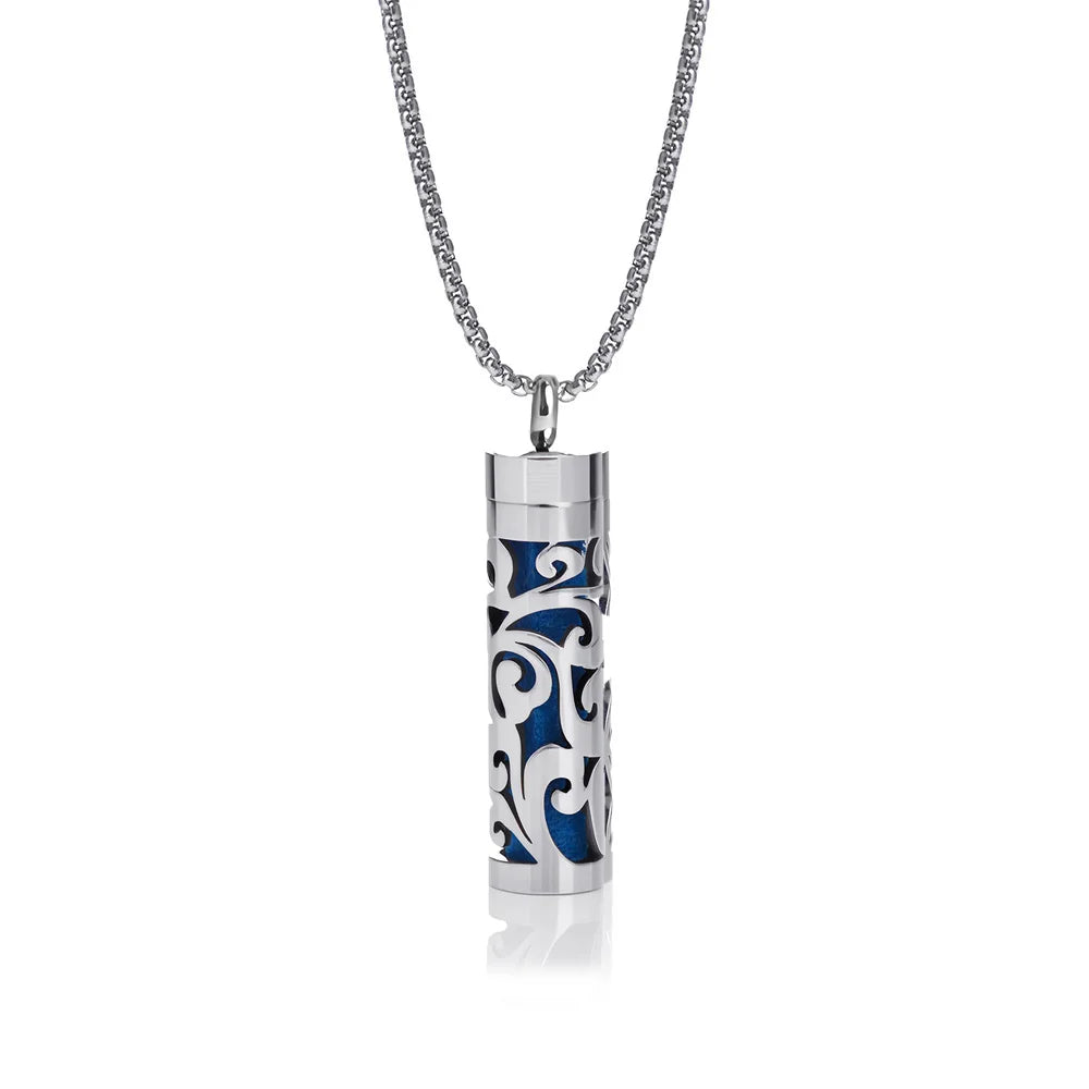 Aromatherapy Necklace Diffuser Pendant 316L Stainless Steel Locket Aroma Perfume Oils Essential Oil Diffuser Pendant Necklace
