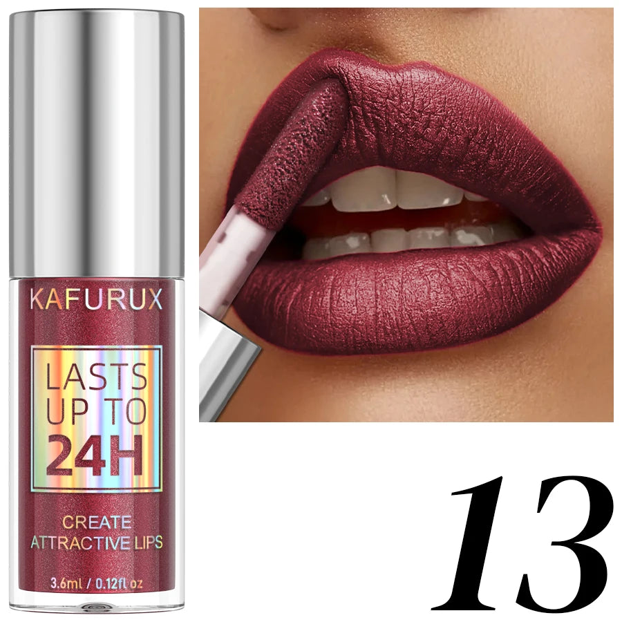 20-colors Glitter Lip Glaze Waterproof Diamond Shimmer Lip Gloss Sparkling Liquid Lipstick Long Lasting Lip Makeup for Women Gif
