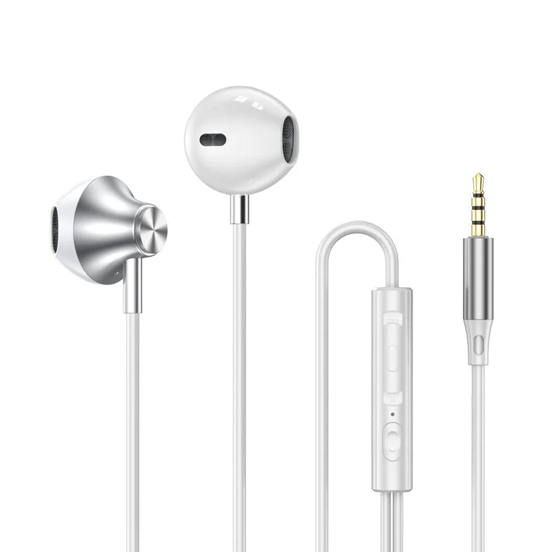 Wired Earbuds, USB-C or 3.5 mm Connector