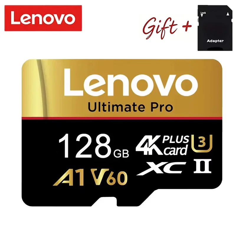 Lenovo High Speed Memory Card 128GB Micro TF SD Card 128GB 256GB TF Card For Camera Surveillance Devices For Sony Xiaomi