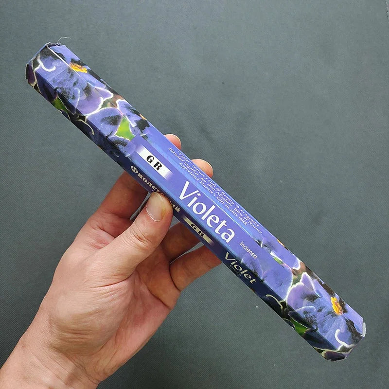 Y 20 Sticks Indian Incense White Sage Meditation Lavender Yoga Sea Breeze Love Incense Purifying Air Deodorization Aromatherapy