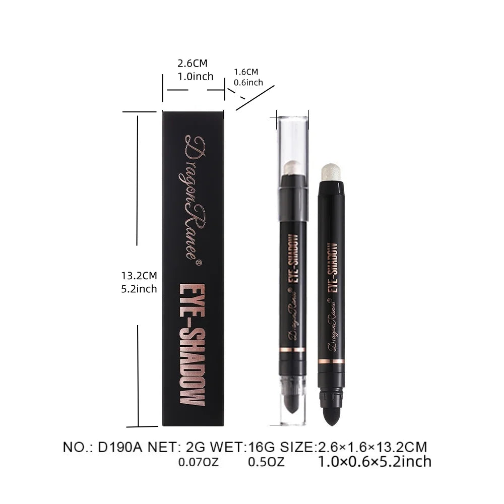 Eyeshadow Pen, Pearlescent Eyeshadow, Versatile, One-Touch Application, Non-Smudging, Waterproof Eyeshadow, High-Gloss, Delicate, Silky, Shimmering Liquid Eyeshadow