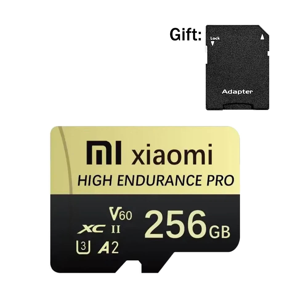 SD Card 512GB Extreme Speed Xiaomi Micro TF Card 256GB SD Memory Card A2 Cartao De Memoria 128GB For Lenovo Surveillance Devices