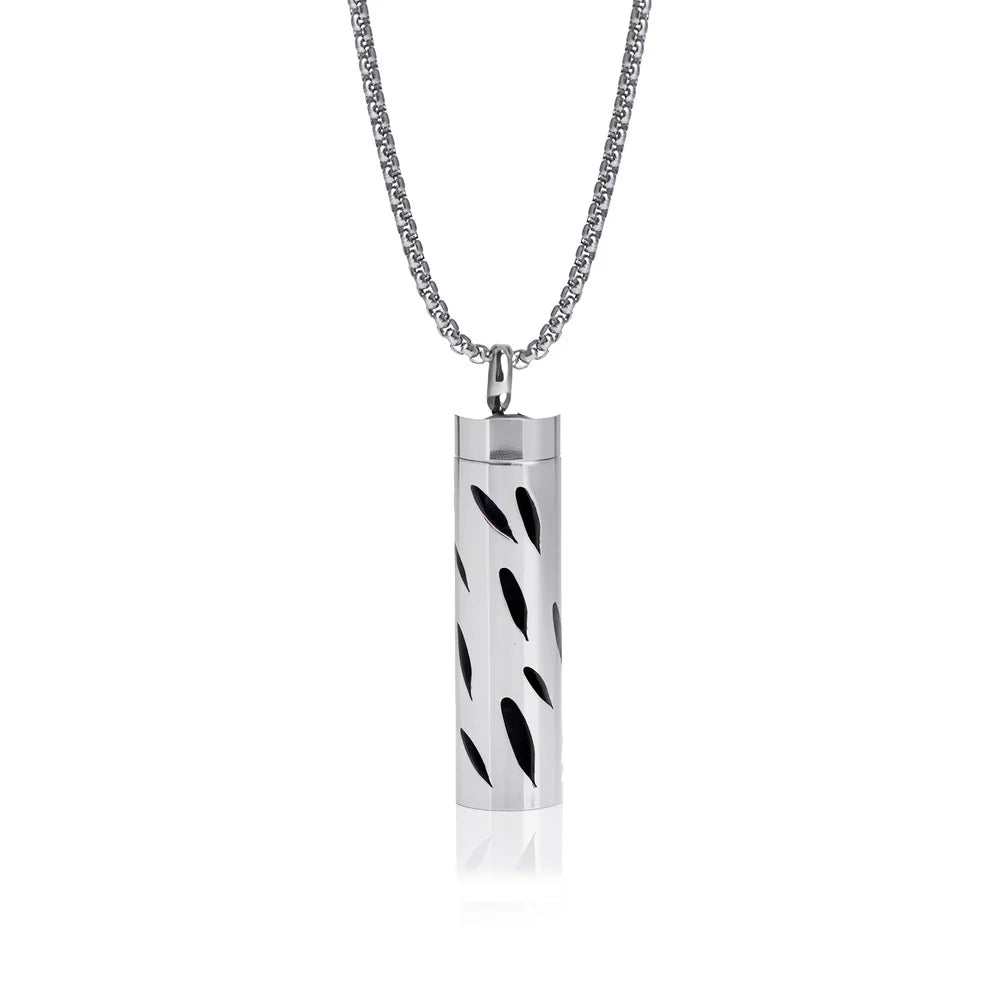 Aromatherapy Necklace Diffuser Pendant 316L Stainless Steel Locket Aroma Perfume Oils Essential Oil Diffuser Pendant Necklace