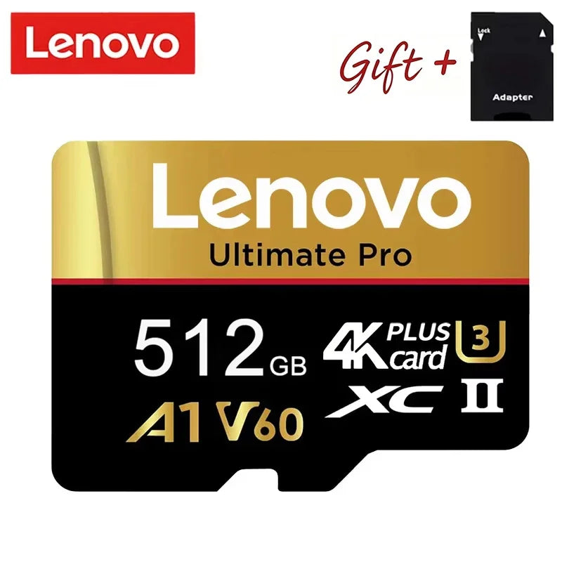 Lenovo High Speed Memory Card 128GB Micro TF SD Card 128GB 256GB TF Card For Camera Surveillance Devices For Sony Xiaomi