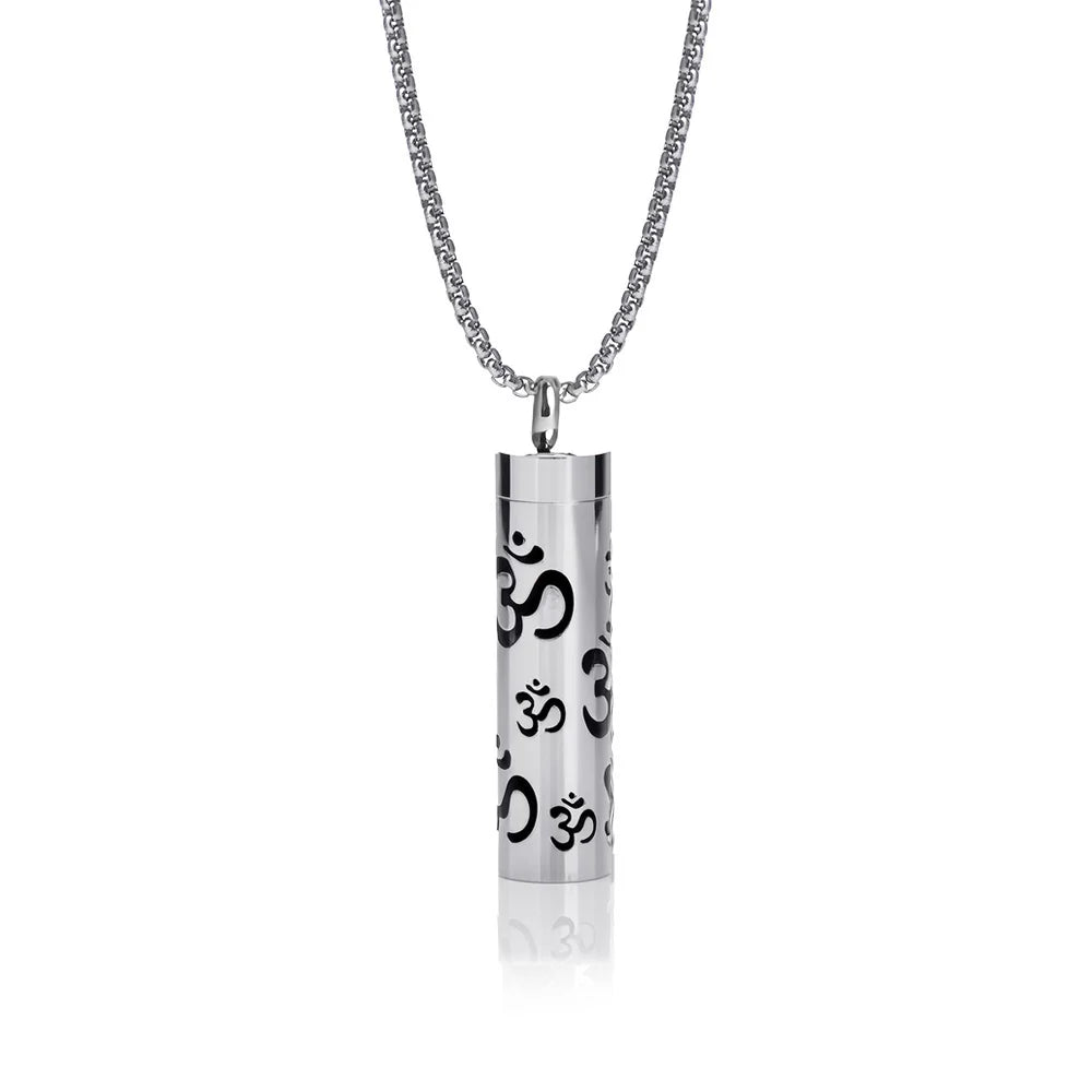 Aromatherapy Necklace Diffuser Pendant 316L Stainless Steel Locket Aroma Perfume Oils Essential Oil Diffuser Pendant Necklace