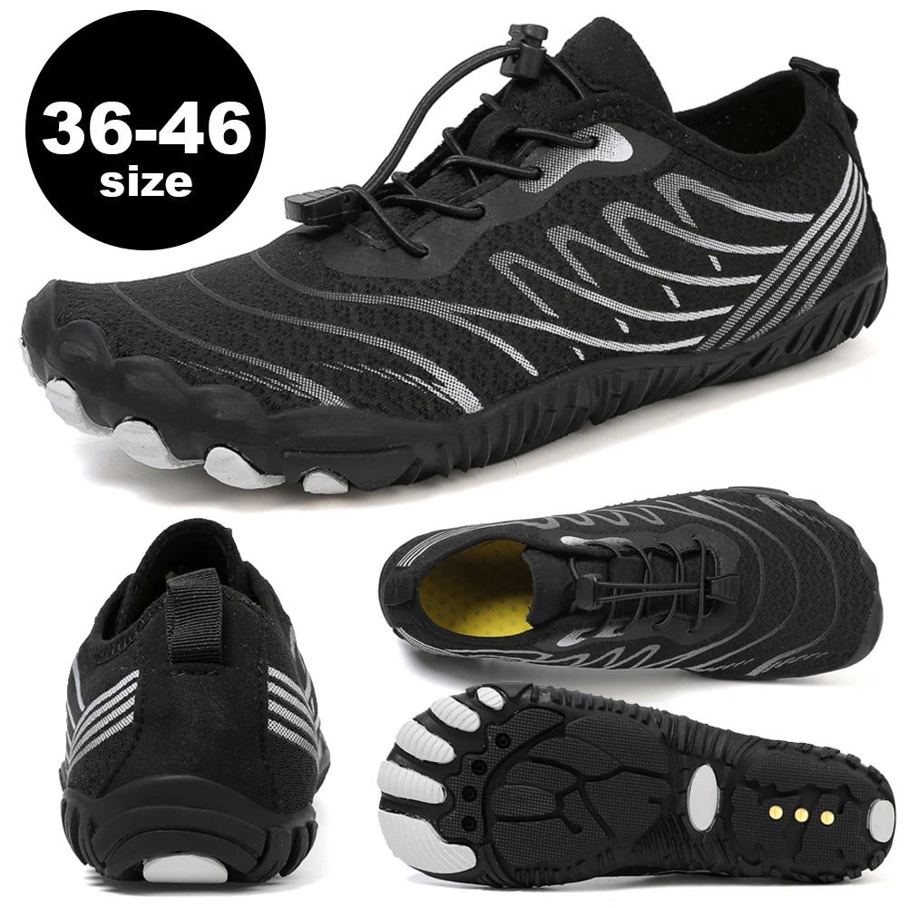 Grounding Shoes with Copper Grounded Footwear Non Slip Breathable Aqua Shoes Flexible Lightweight Barefoot Shoes for Men Women