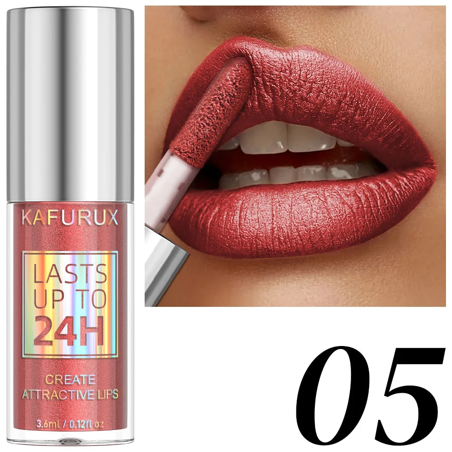 20-colors Glitter Lip Glaze Waterproof Diamond Shimmer Lip Gloss Sparkling Liquid Lipstick Long Lasting Lip Makeup for Women Gif