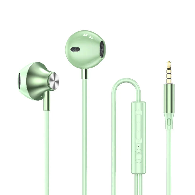 Wired Earbuds, USB-C or 3.5 mm Connector
