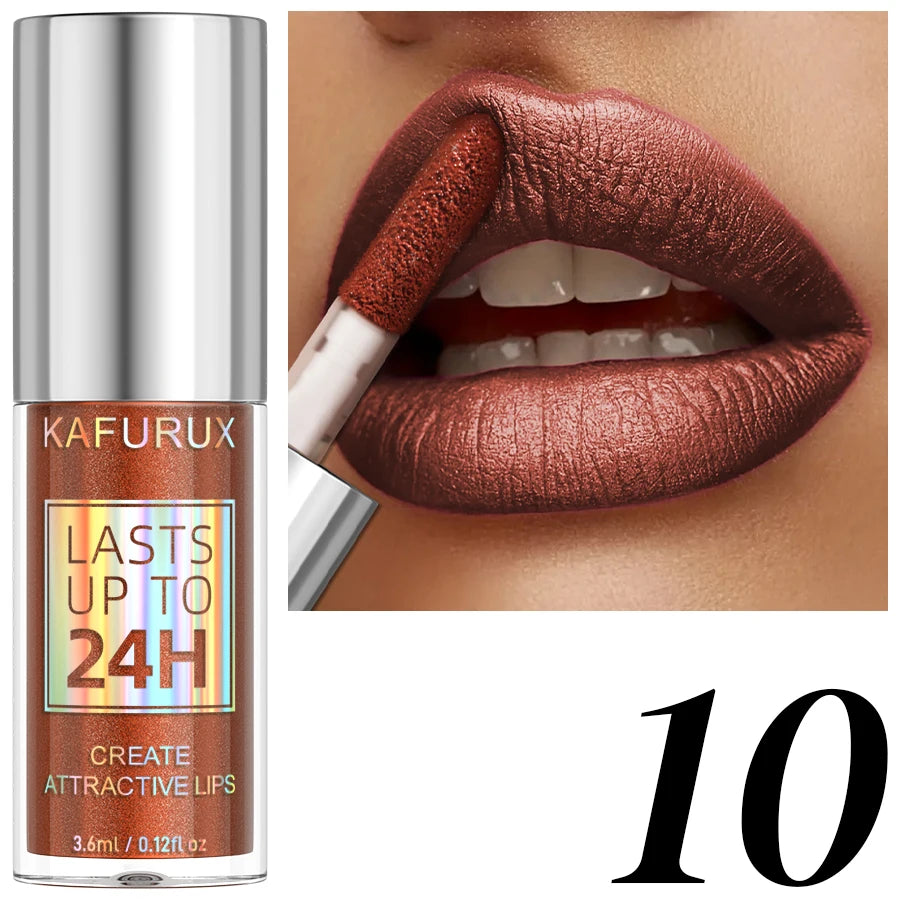 20-colors Glitter Lip Glaze Waterproof Diamond Shimmer Lip Gloss Sparkling Liquid Lipstick Long Lasting Lip Makeup for Women Gif