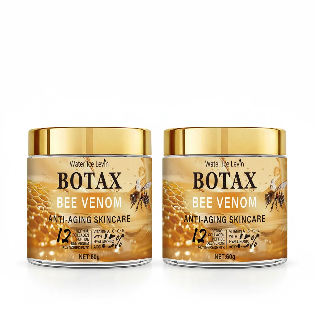 "Botax" Bee Venom Cream - Deep Wrinkle Treatment, Skin Rejuvenation & Firming Action with Collagen Water Ice Levin. 60g.