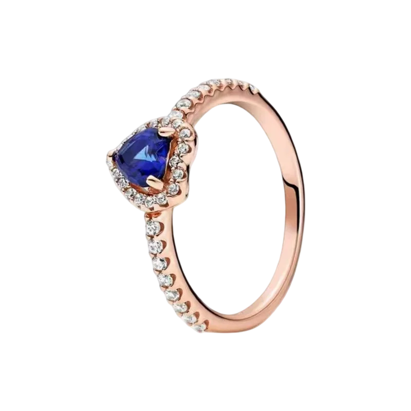 2025 New 925 Silver Red Pink, Purple,green Heart-shaped Rings Are Suitable For Delicate For Women At Wedding Parties Jewelry