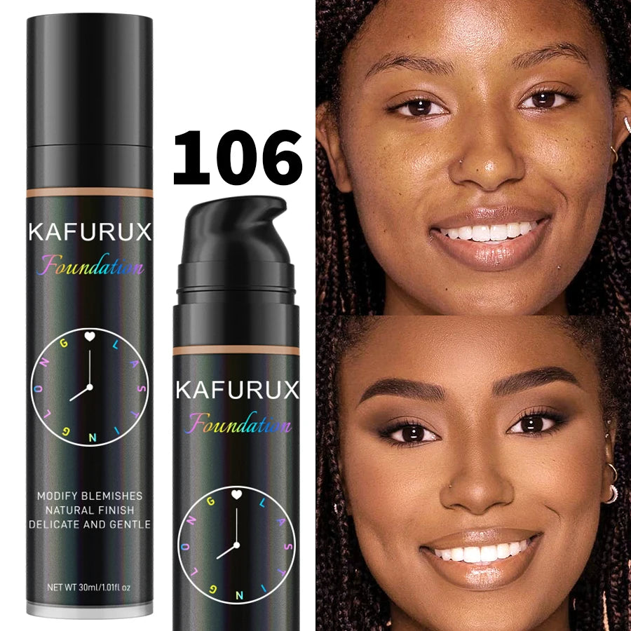 8 Colors Liquid Foundation Effective Concealer Waterproof Sweat-resistant Face Korean Makeup Profession Face Base Cosmetics Gift