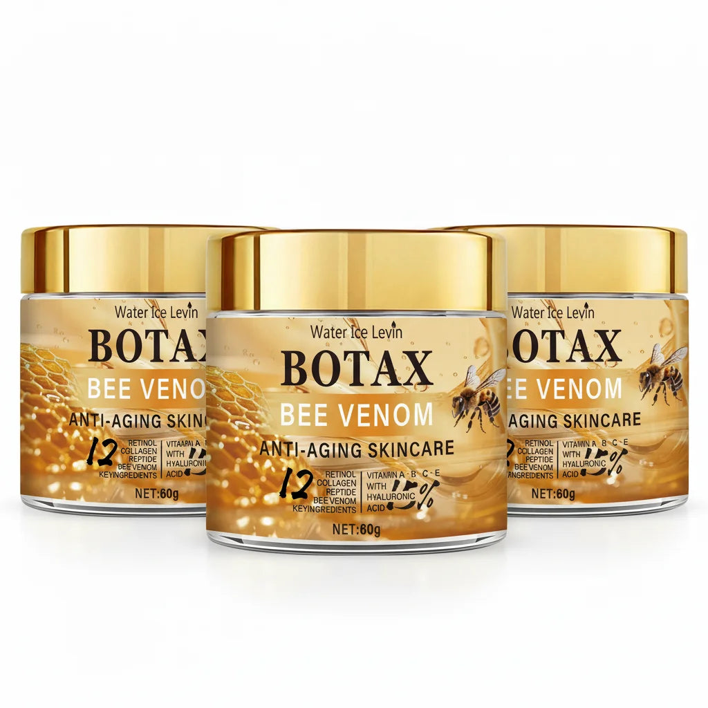 "Botax" Bee Venom Cream - Deep Wrinkle Treatment, Skin Rejuvenation & Firming Action with Collagen Water Ice Levin. 60g.