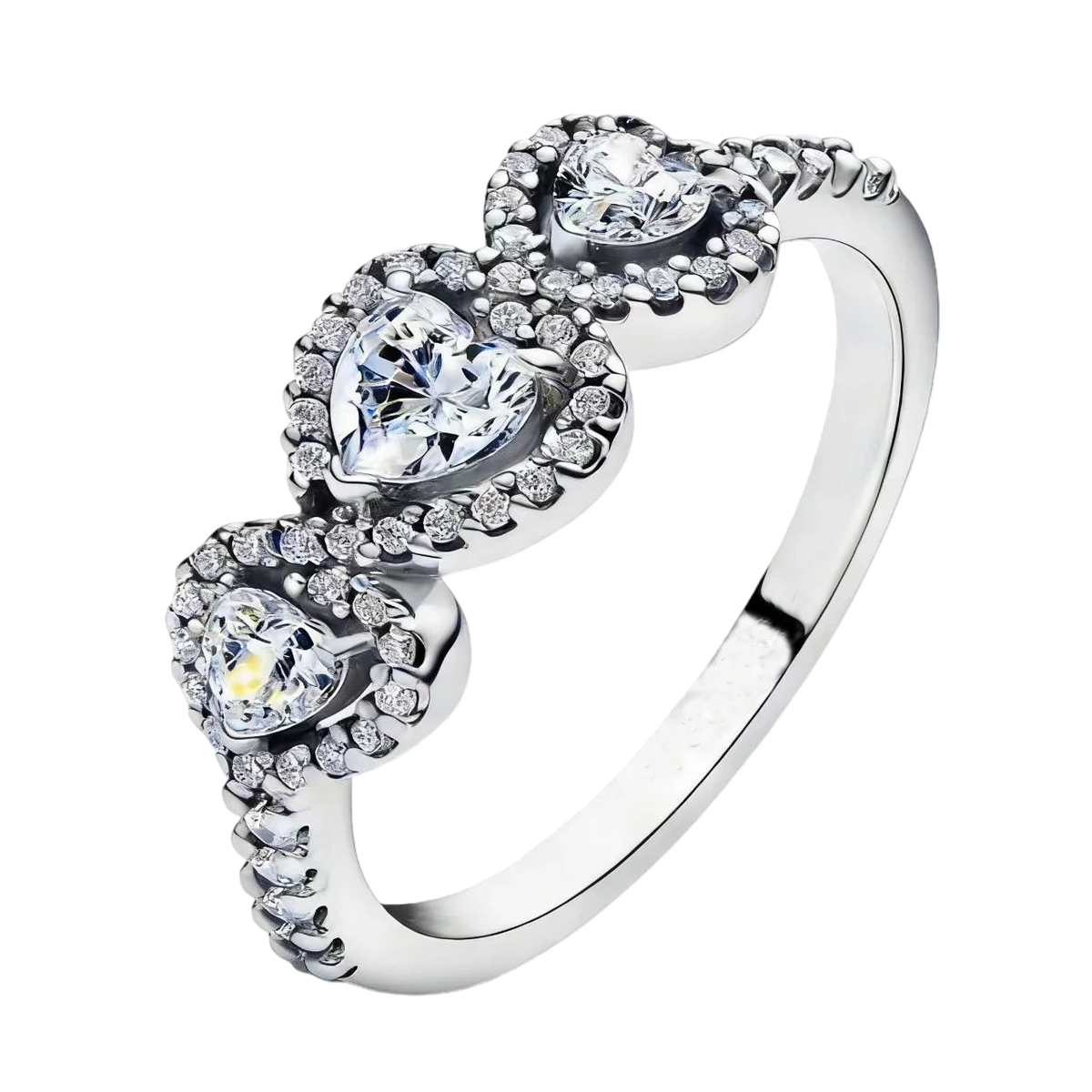 2025 New 925 Silver Red Pink, Purple,green Heart-shaped Rings Are Suitable For Delicate For Women At Wedding Parties Jewelry