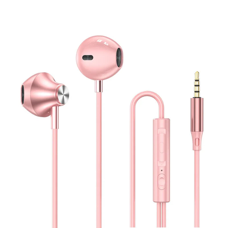 Wired Earbuds, USB-C or 3.5 mm Connector